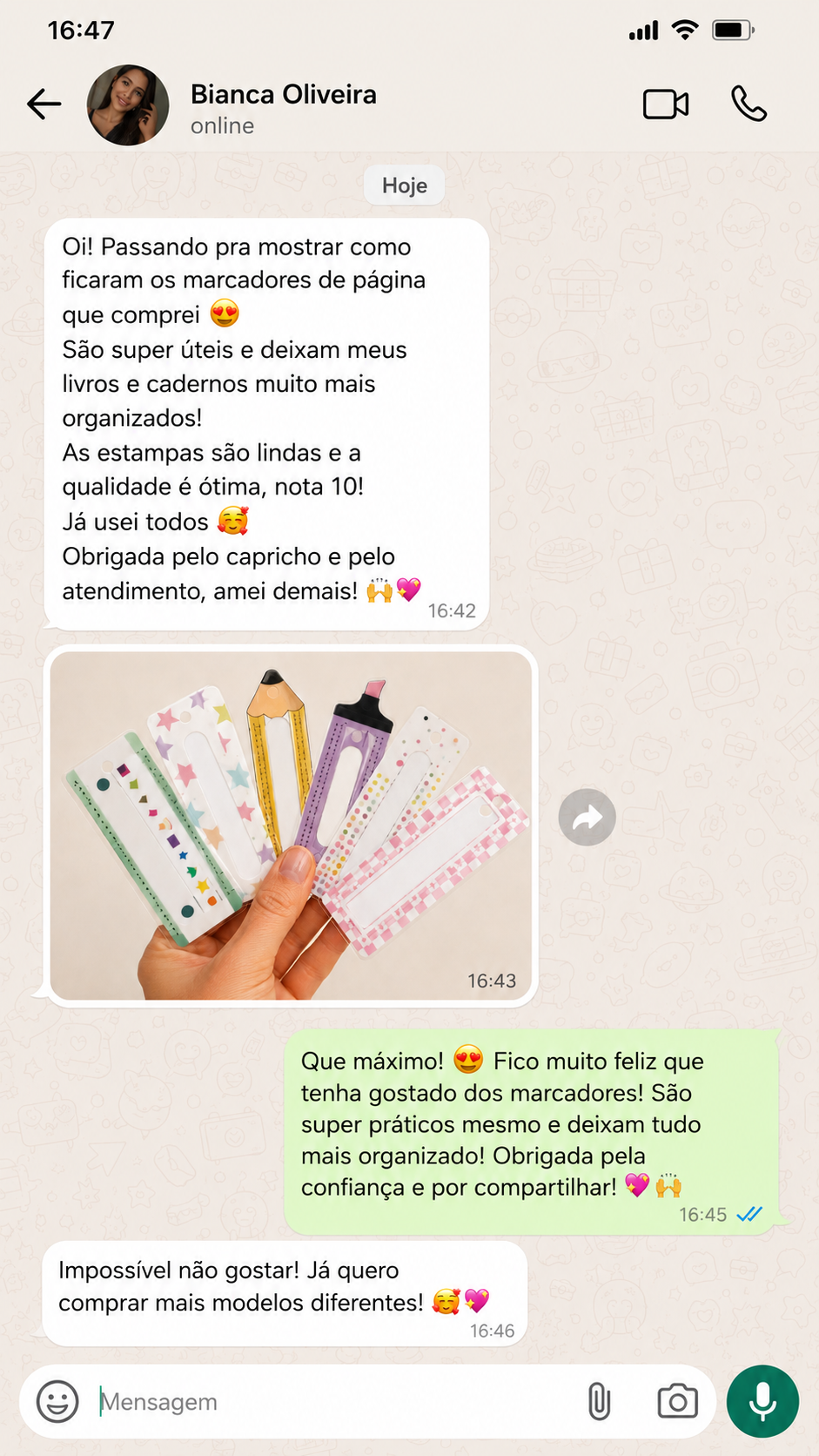 Depoimento de cliente 2