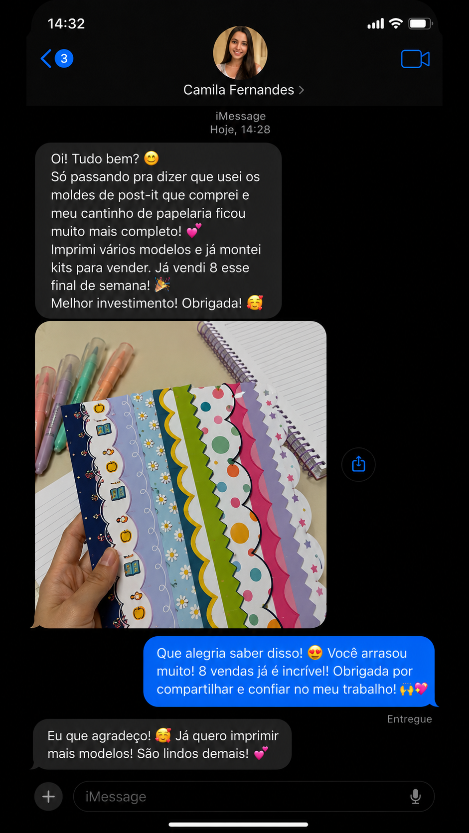 Depoimento de cliente 1